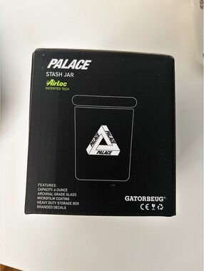 Palace Gatorbeug Airloc Stash Jar - 6 Ounce Glass